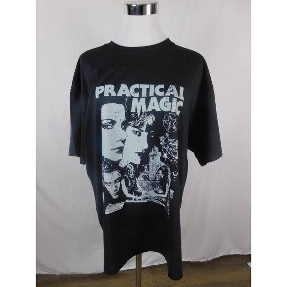 Practical Magic Black Witchcraft Graphic Tee Witchcore L - Picture 2 of 11